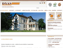 Tablet Screenshot of dyas.eu